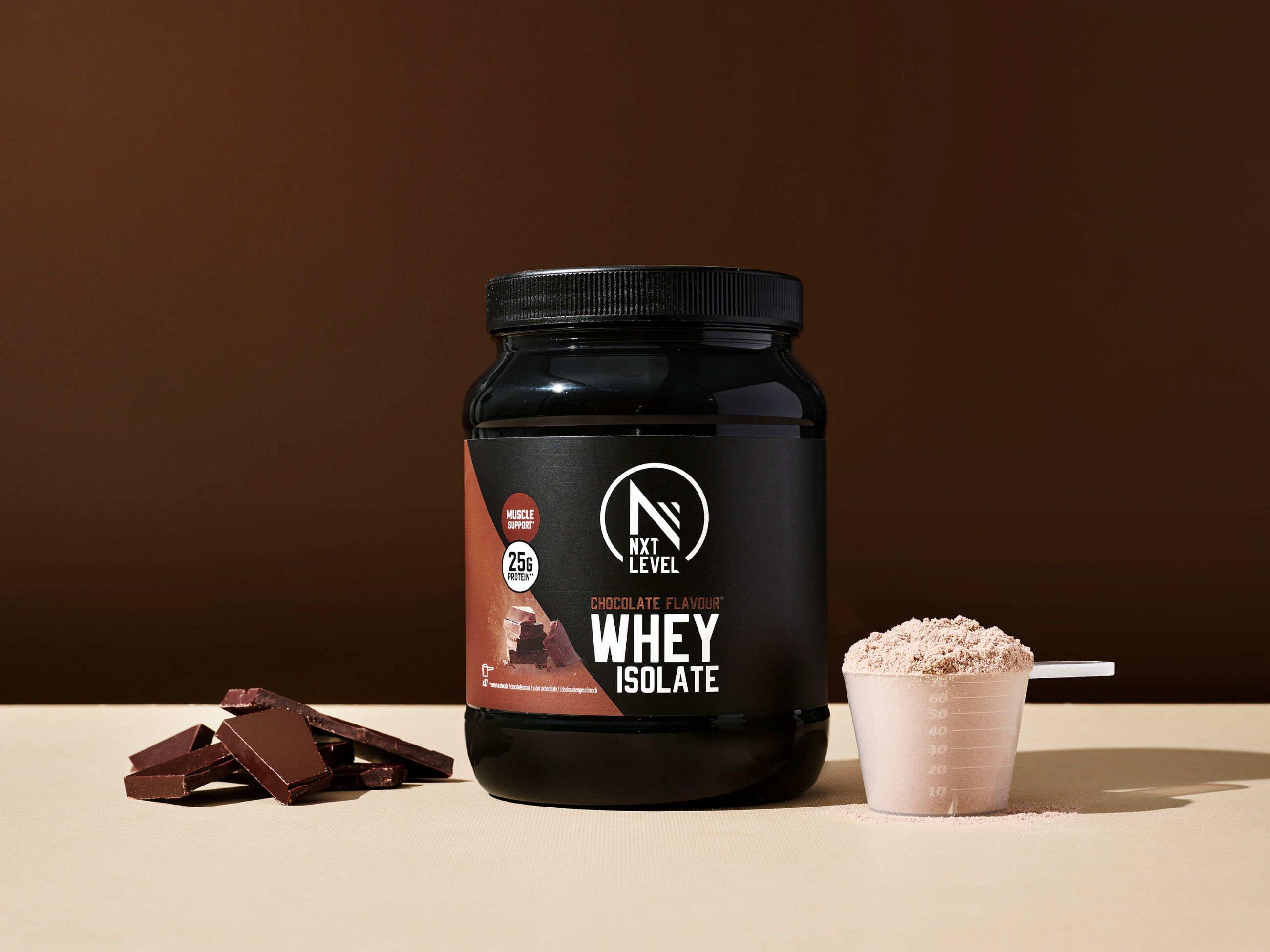 Whey Isolate Chocolade - 500g image number 1