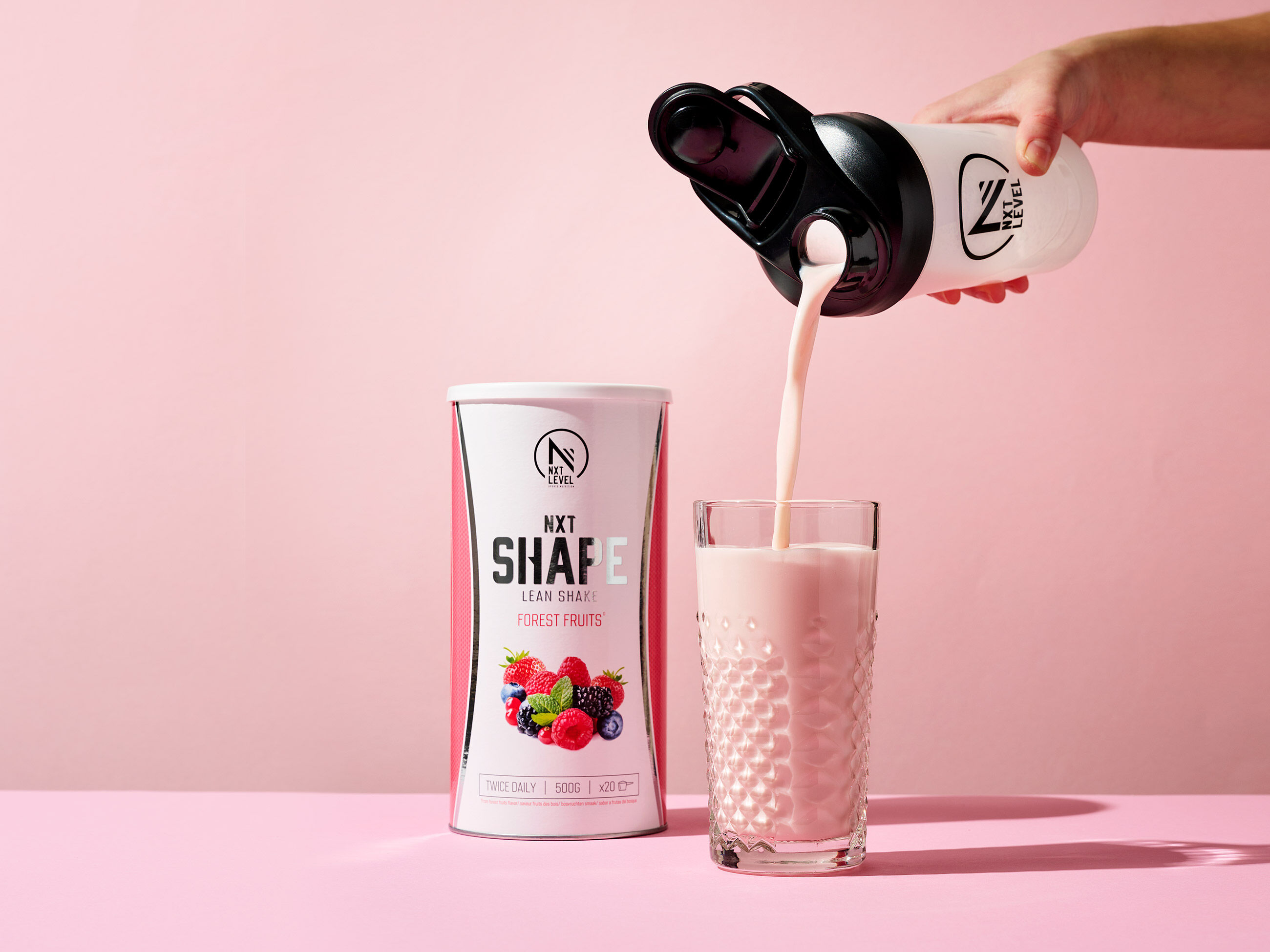 NXT Shape Lean Shake - Forest fruits - 500g image number 2