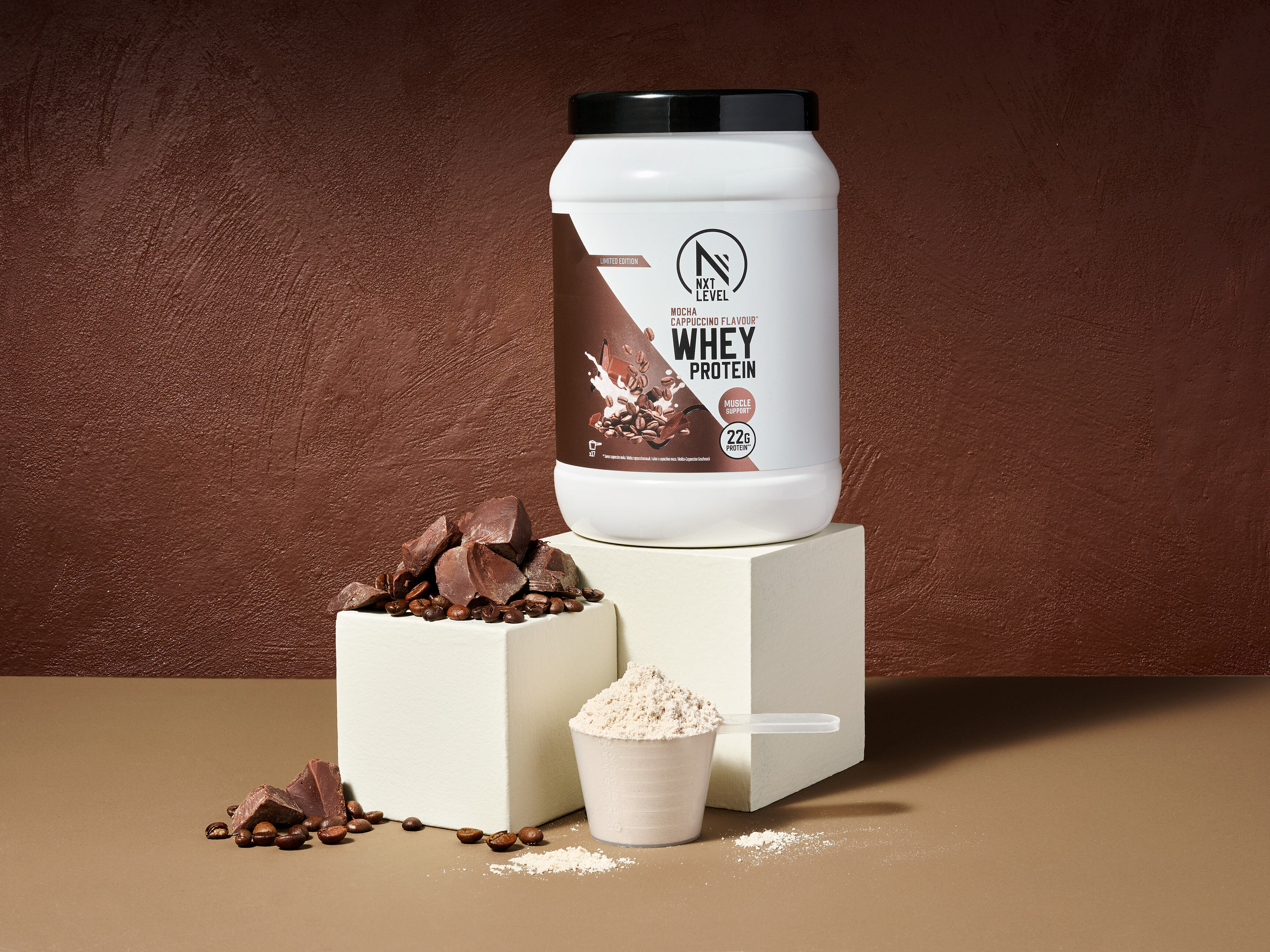 Whey Protein Mocha Cappuccino - 500g image number 1