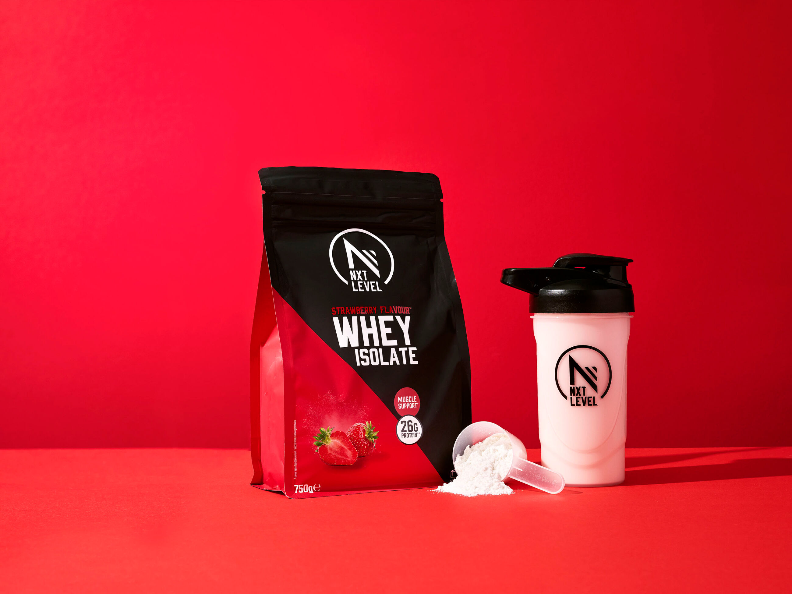 Whey Isolate Strawberry - 750g image number 1