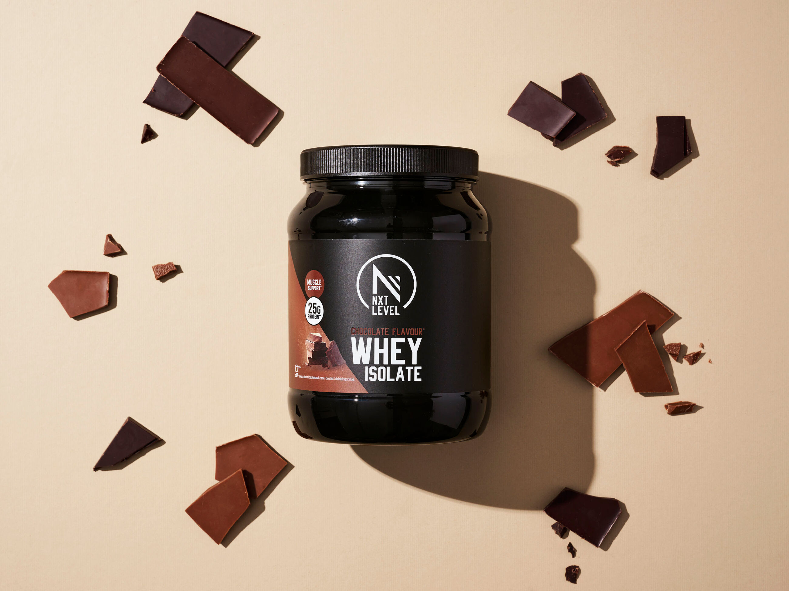 Whey Isolate Chocolade - 500g image number 3
