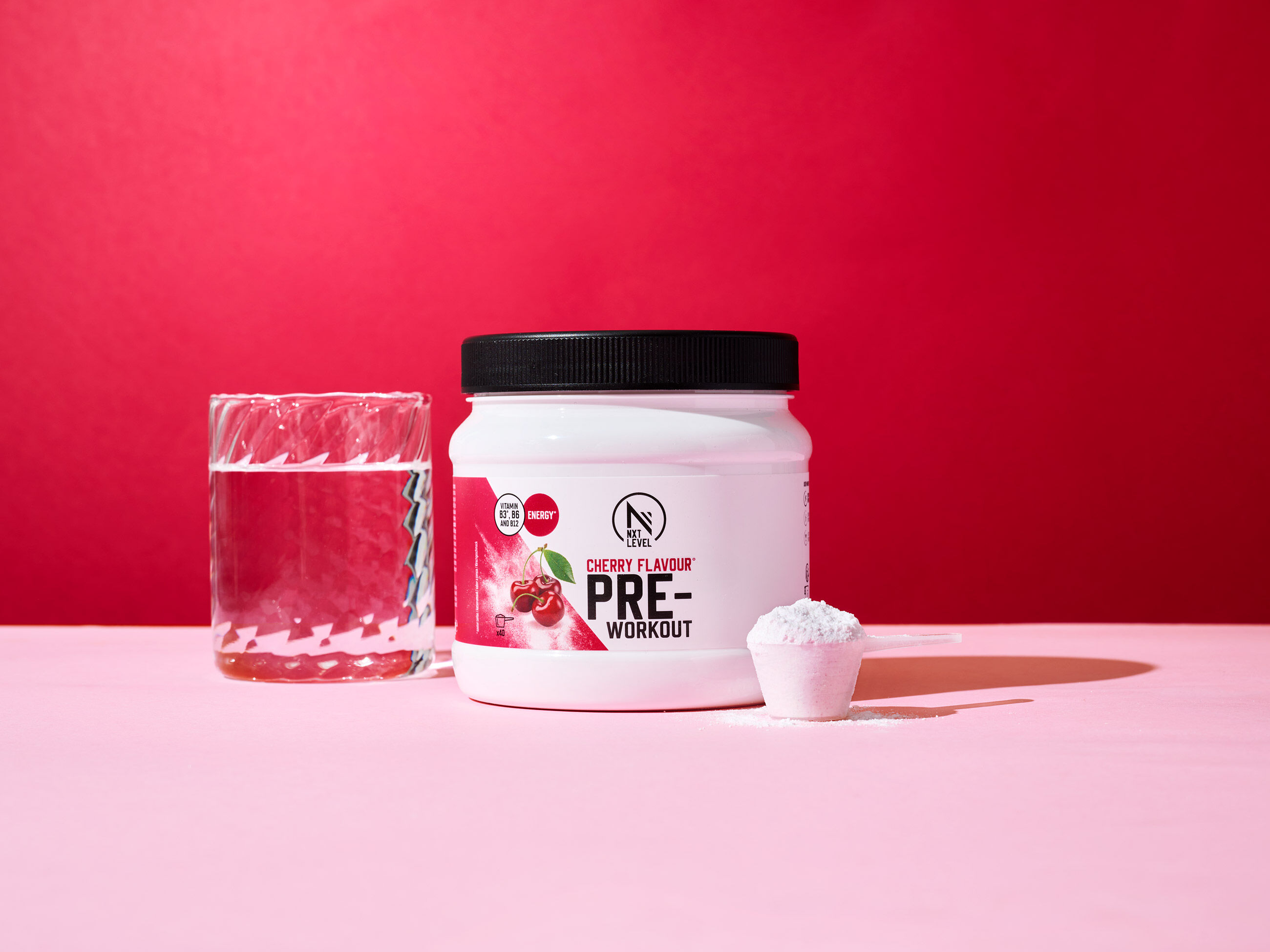 Pre Workout - Cerise - 300g image number 1