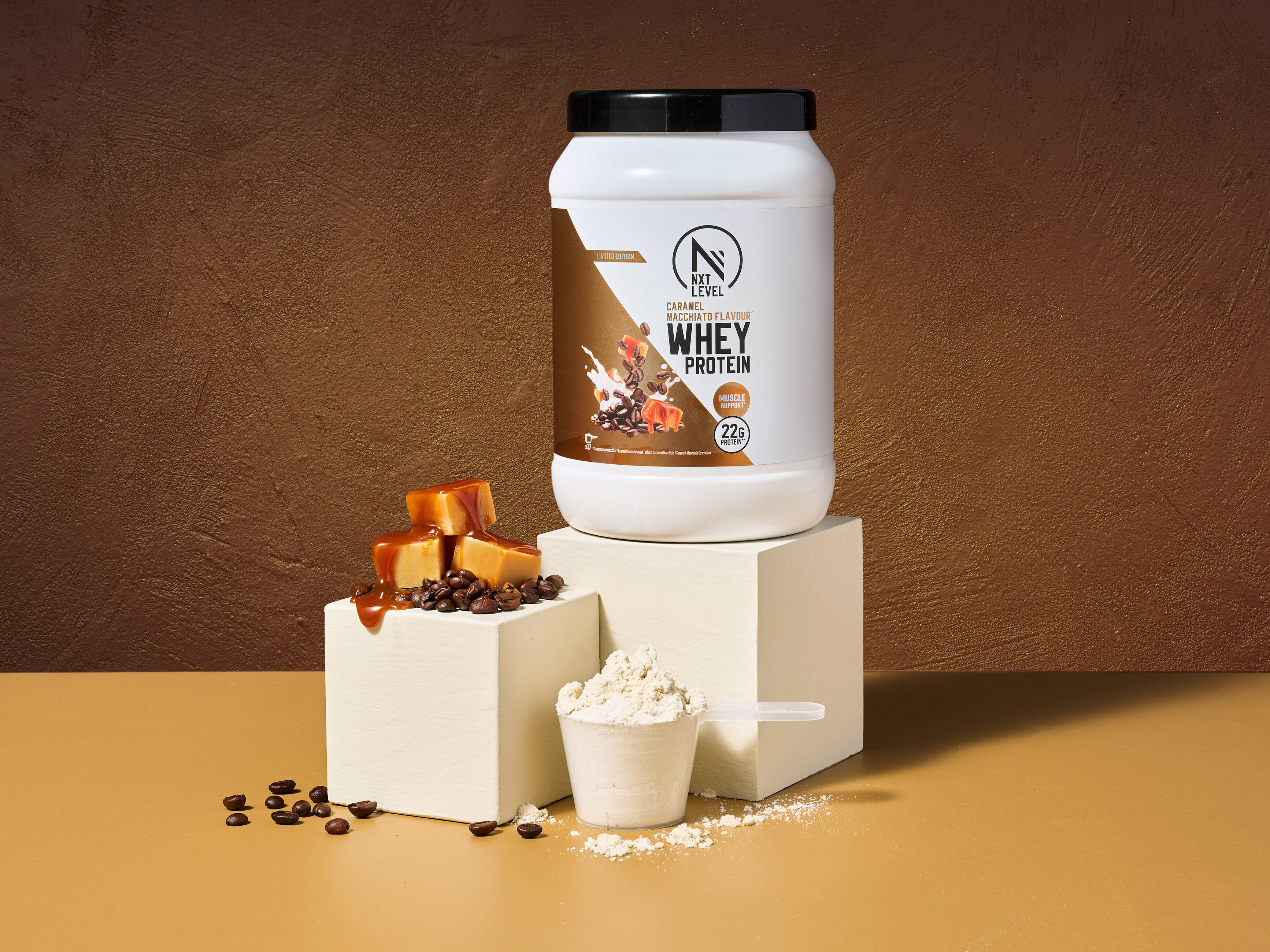 Whey Protein Caramel Macchiato - 500g image number 1