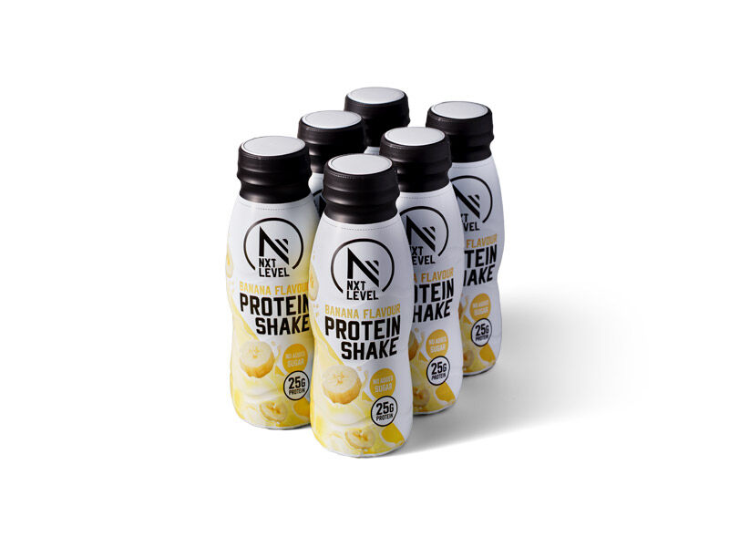 Protein Shake - Banana - 6 x 330 ml - 25 g