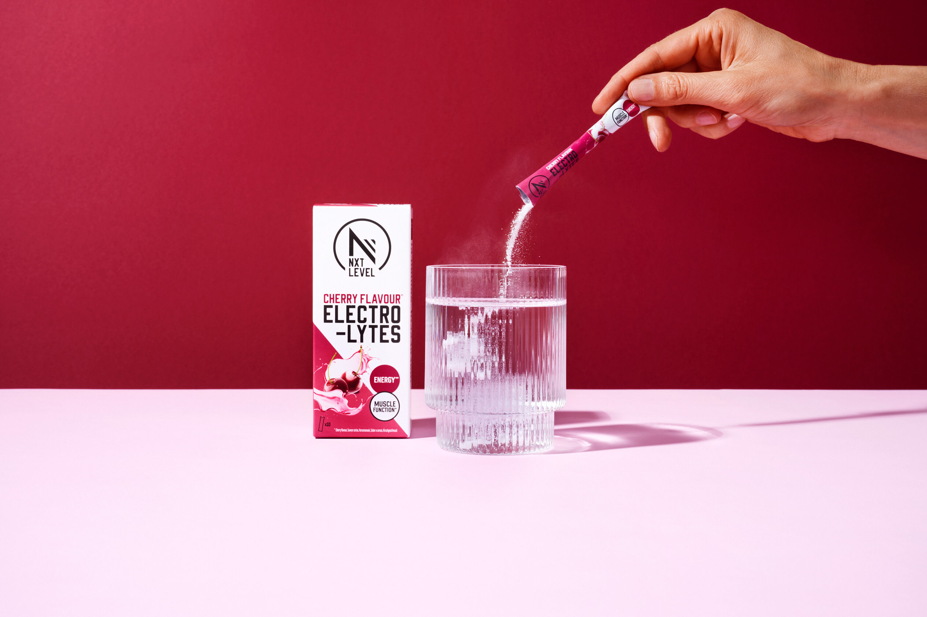 &Eacute;lectrolytes - Cerise - 10 x 5g sticks image number 3