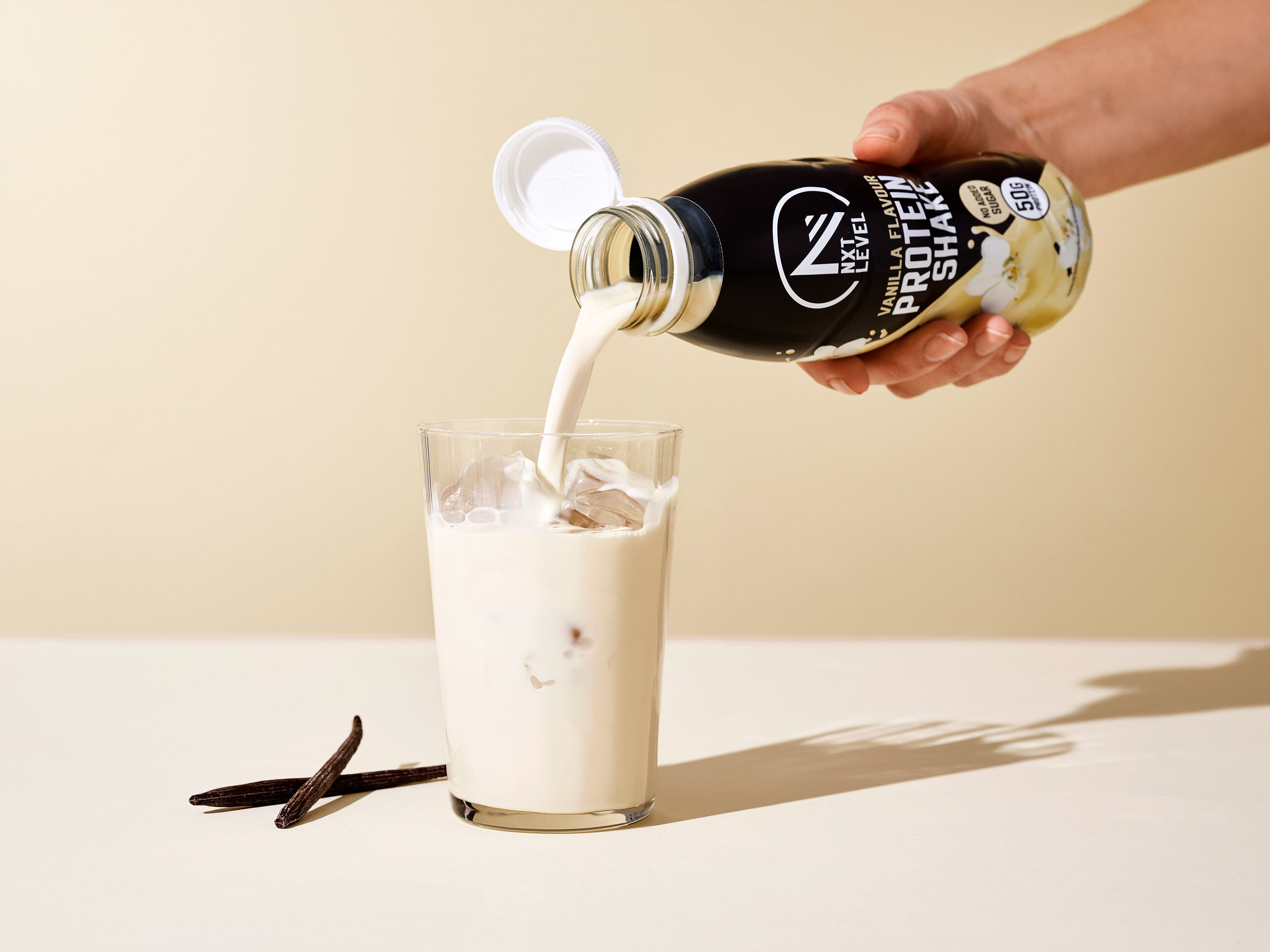 Shake prot&eacute;in&eacute; - Vanille - 6 x 500 ml - 50 g image number 2