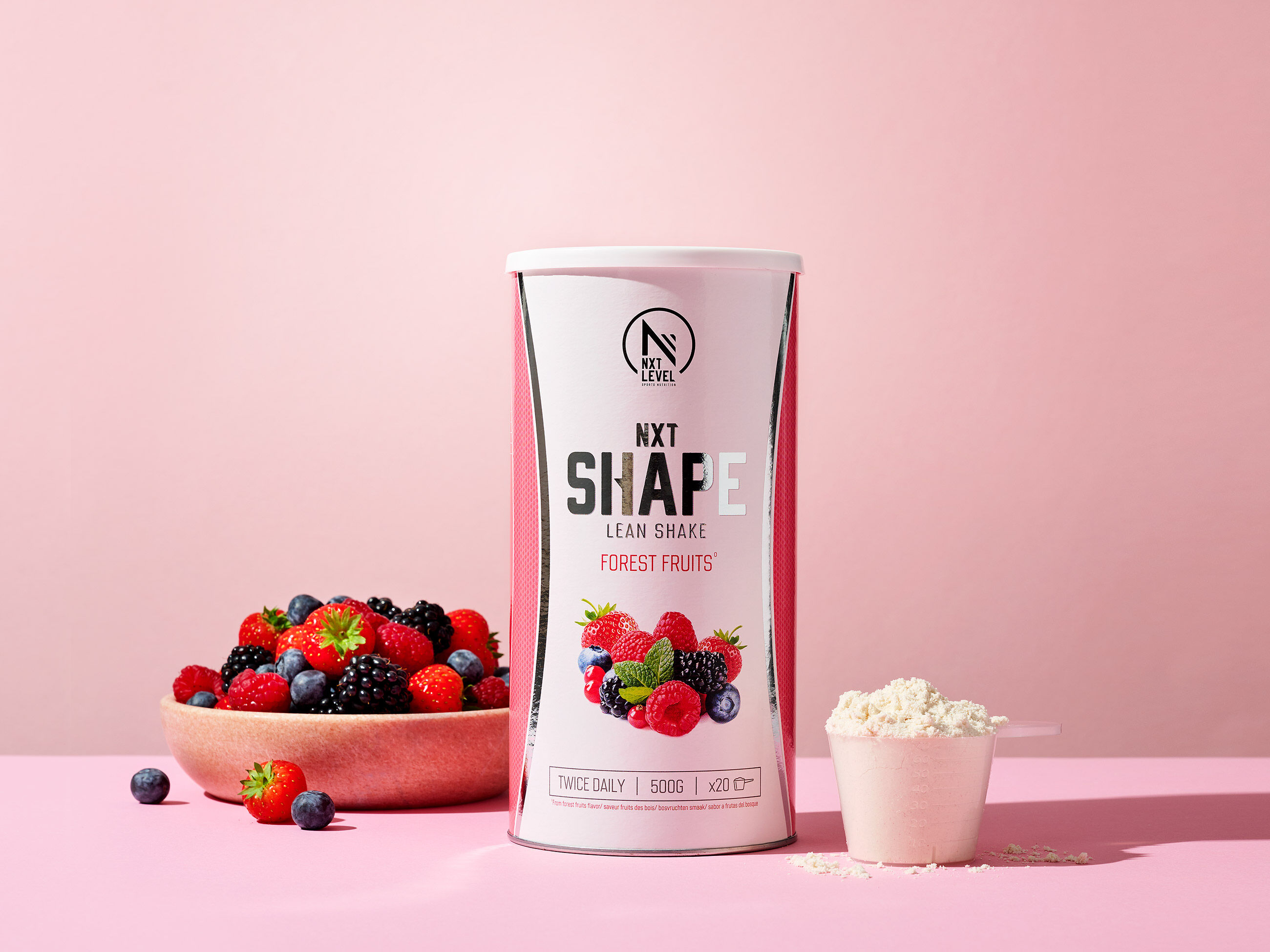NXT Shape Lean Shake - Forest fruits - 500g image number 1