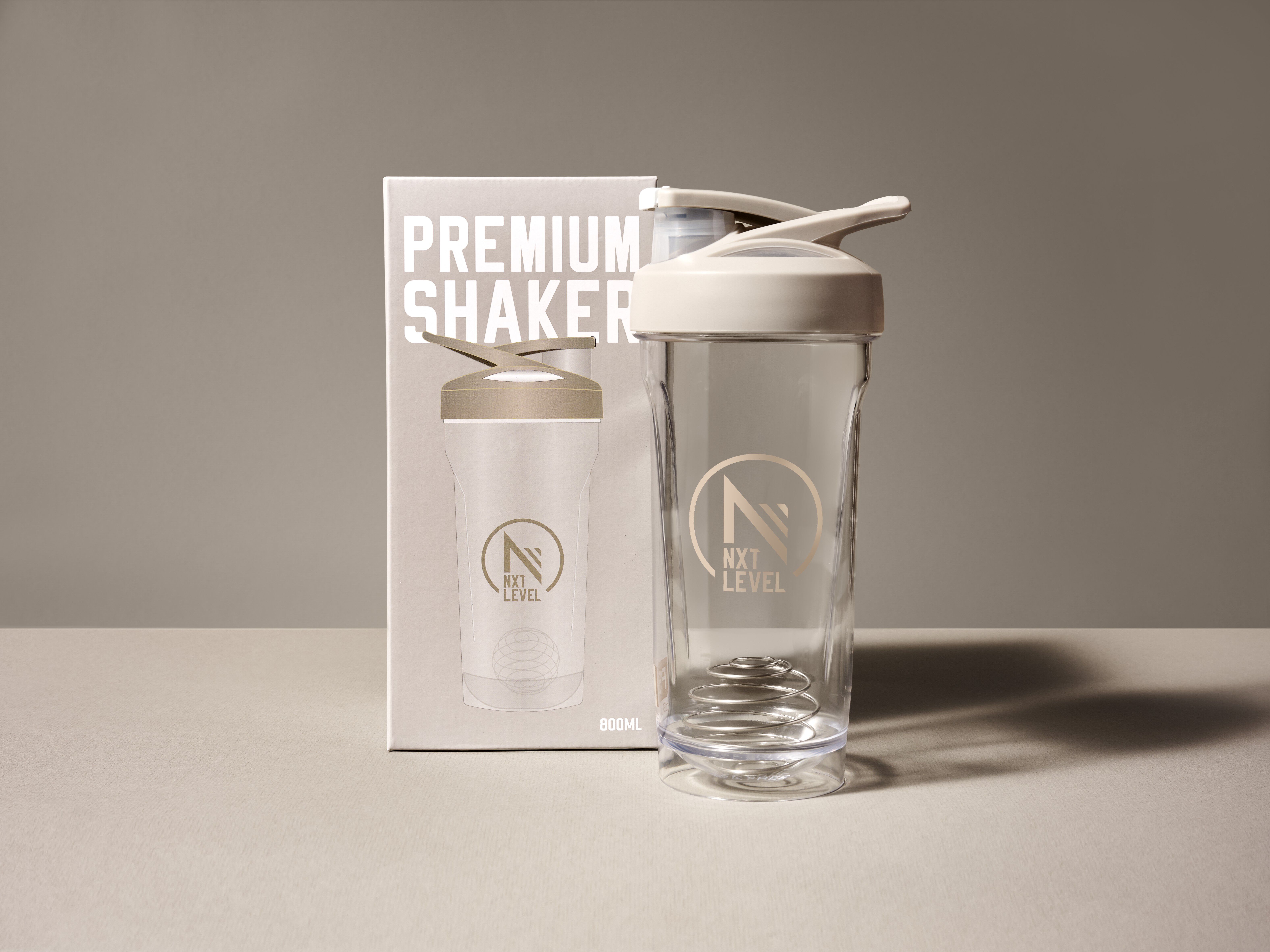 Premium shaker Taupe - 800 ml image number 1