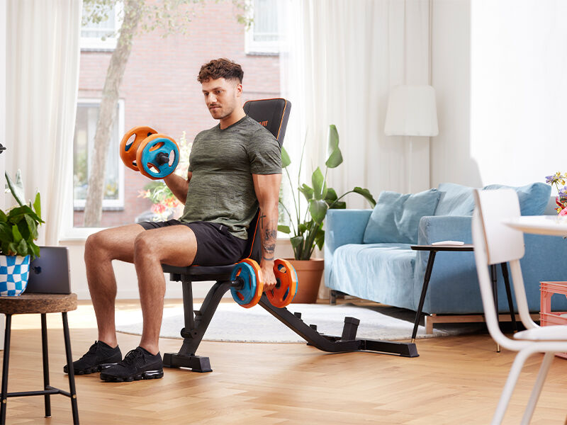 Dumbbell Set Large - 2 x 7,5 kg image number 4