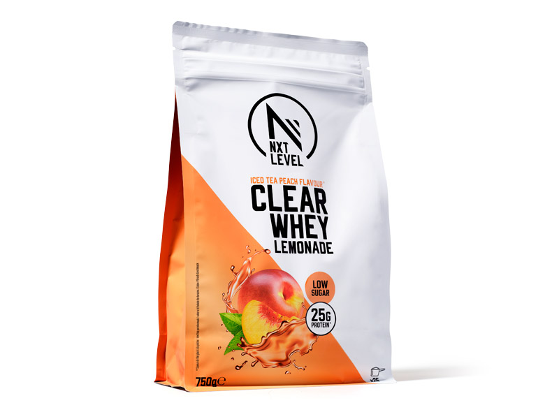 Clear Whey Lemonade - Iced tea peach - 750g | Basic-Fit webshop variant