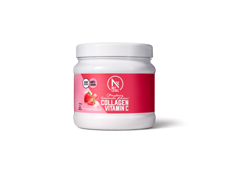 Collagen with Vitamin C - Strawberry flavour | Basic-Fit webshop variant